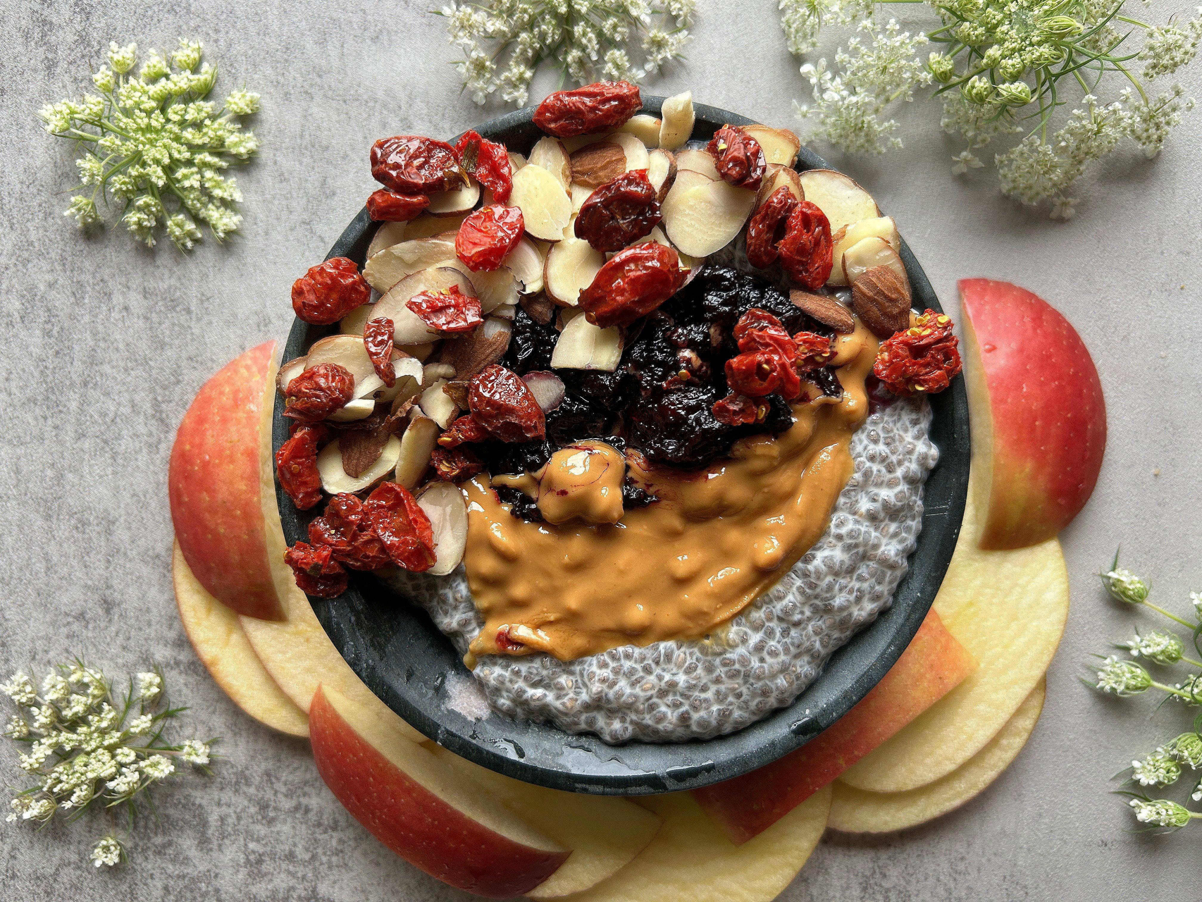 Jamin’ Goji Peanut Butter Protein Pudding