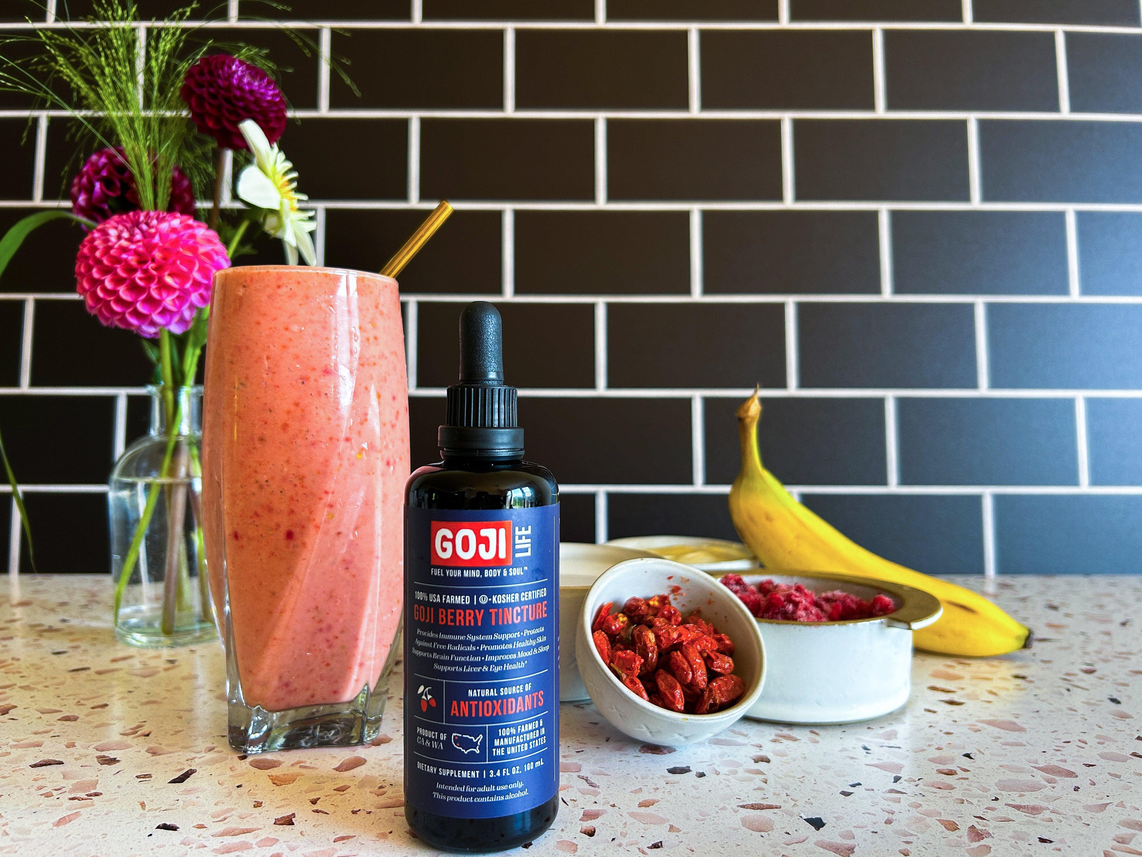 Potent Goji Antioxidant Smoothie